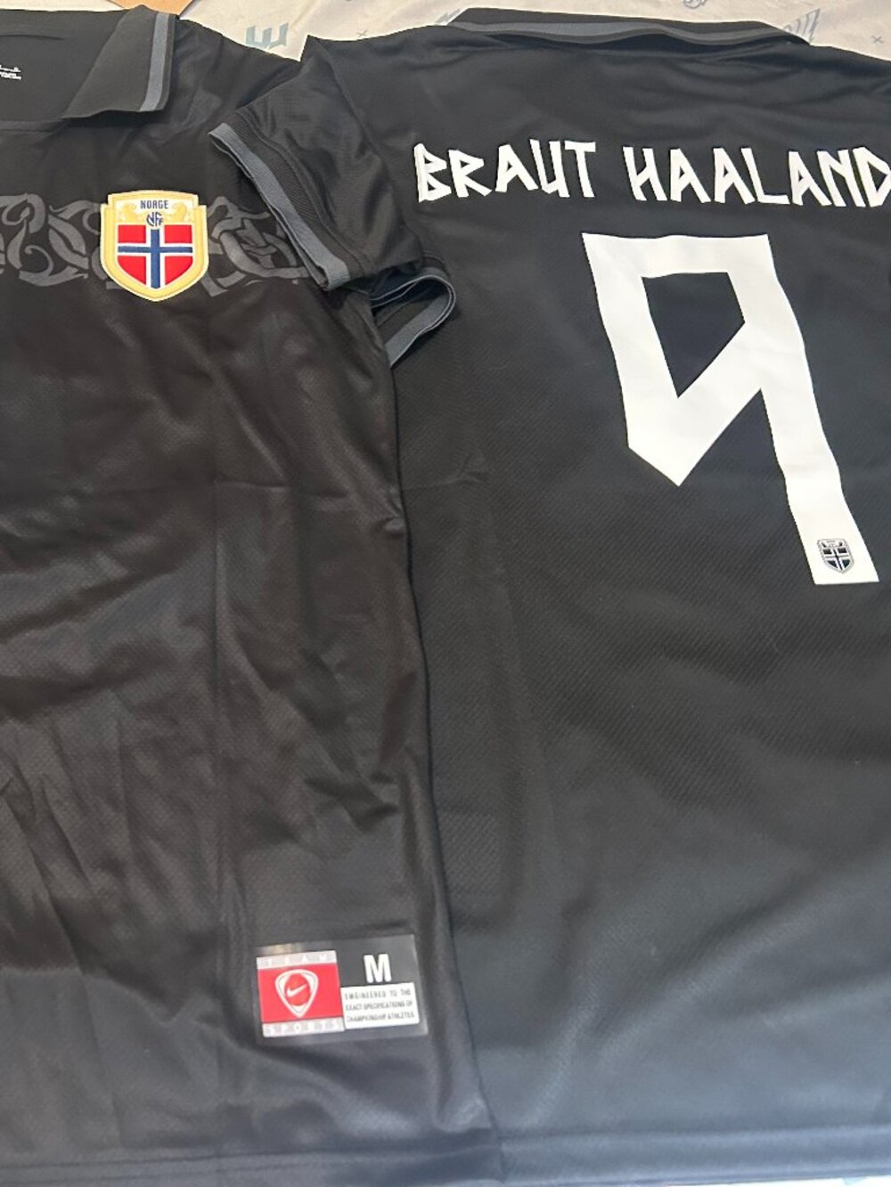 NORWAY ERLING HAALAND Nat'l Soccer Team JERSEY Men's Sz M,L,XL,2XL NWT by Nike